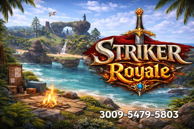 STRIKER ROYALE 🌴 | Island Code: 3009-5479-5803